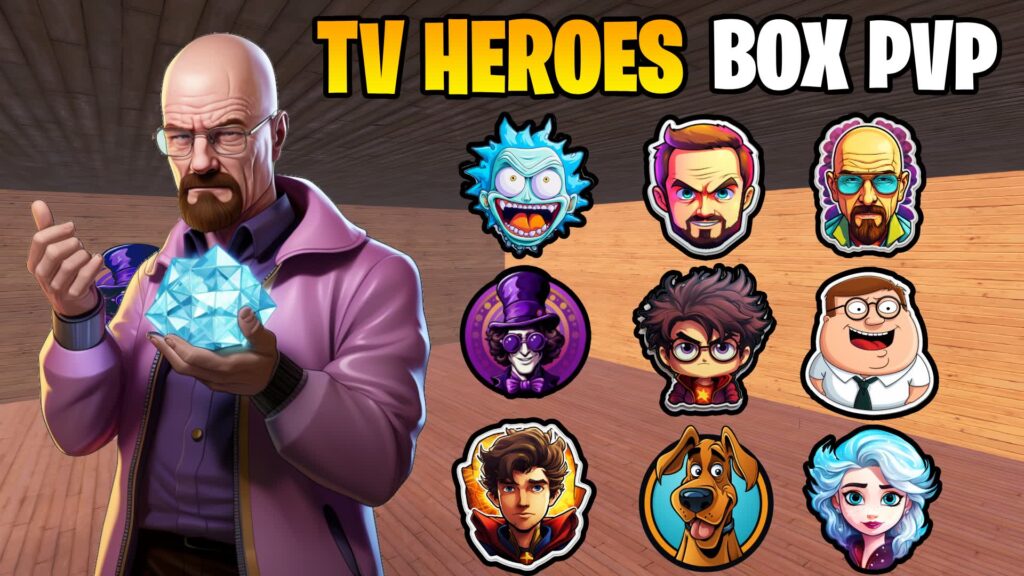 【注目の島】TV HEROES BOX PVP