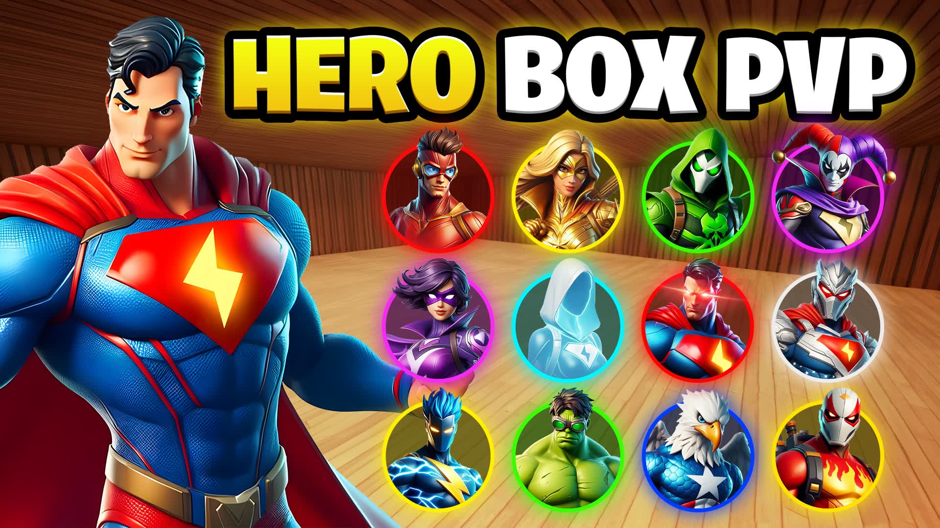 【注目の島】🦸SUPER HERO BOX PVP📦