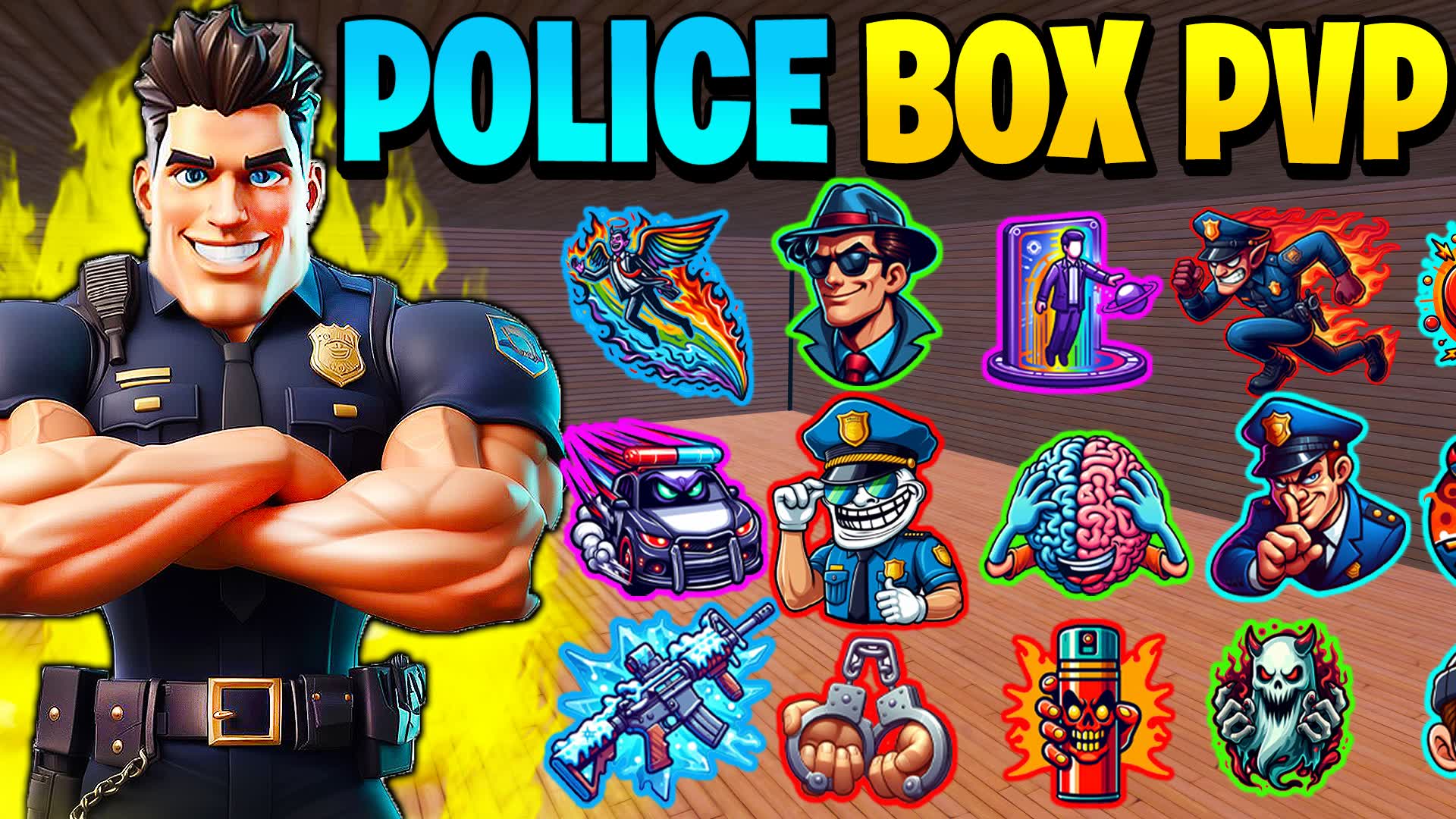 【注目の島】🔷 POLICE BOX PVP 📦