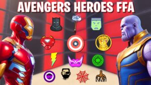【注目の島】🦸AVENGERS HEROES FFA 🔫