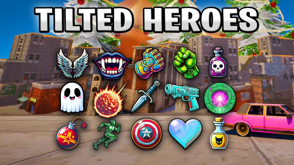 【注目の島】🦸 ALL HEROES TILTED ZONE WARS ⭐