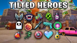 【注目の島】🦸 ALL HEROES TILTED ZONE WARS ⭐