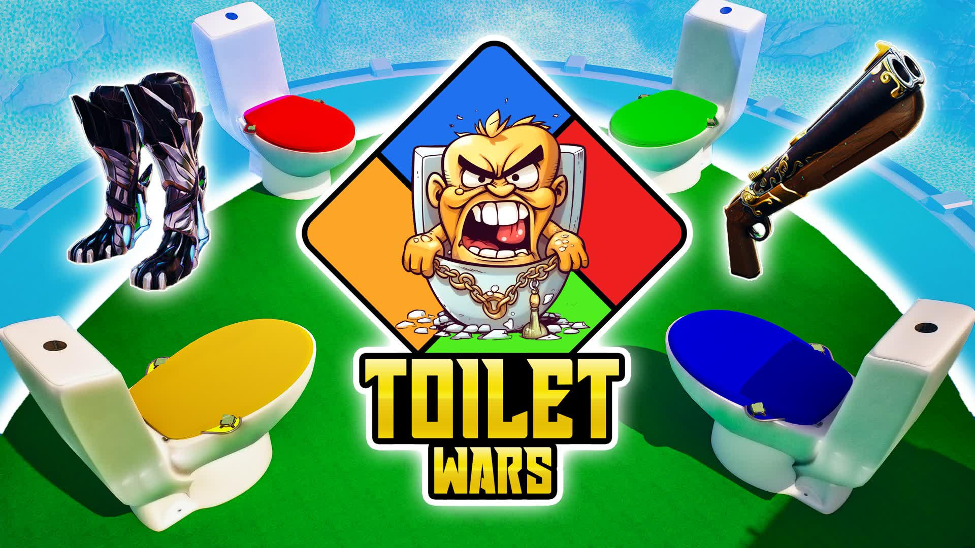 【注目の島】Toilet Wars 2.0 🚽