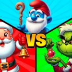 【注目の島】SANTA VS GRINCH VS PAPA SMURF ⭐