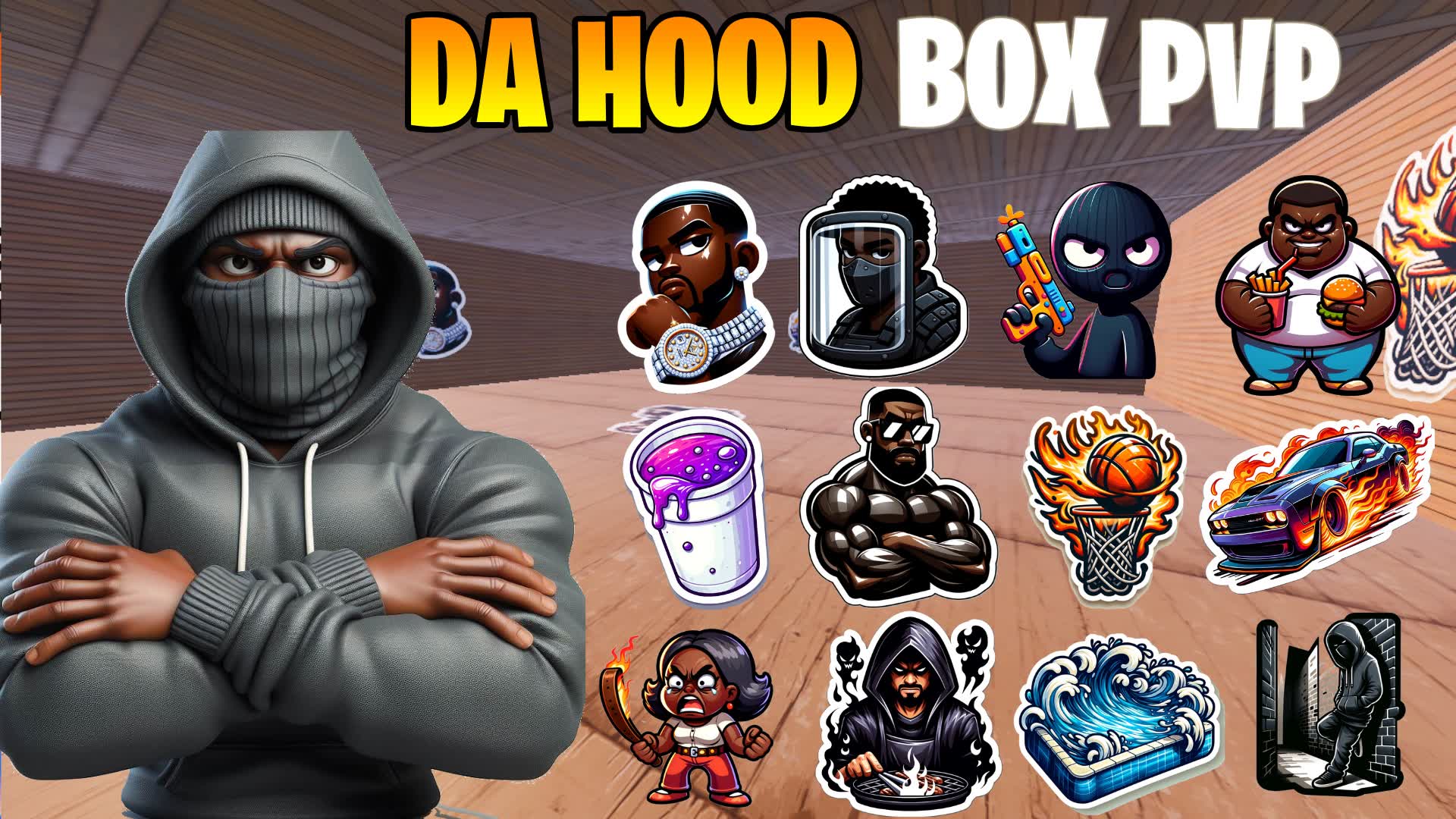 【注目の島】DA HOOD BOX PVP 📦