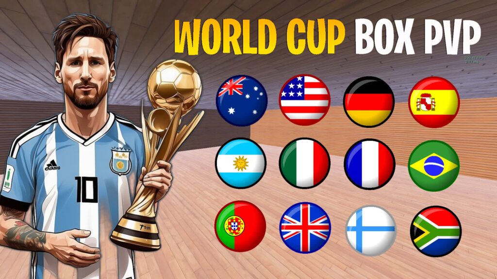 【注目の島】🏆WORLD CUP BOX PVP📦