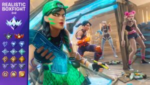 【注目の島】Realistic Box Fight (2v2) 📦