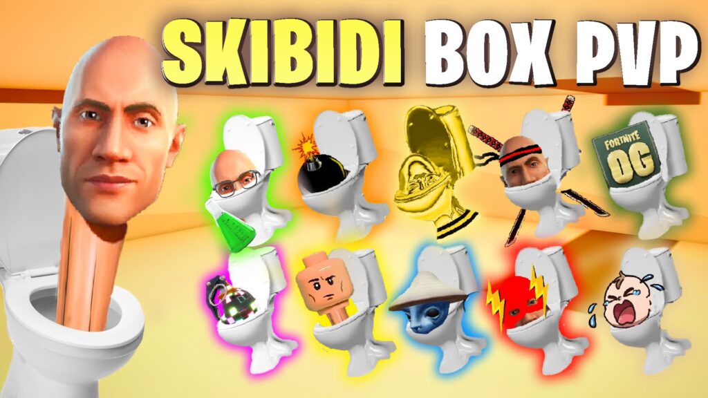 【注目の島】🚽SKIBIDI BOX PVP📦