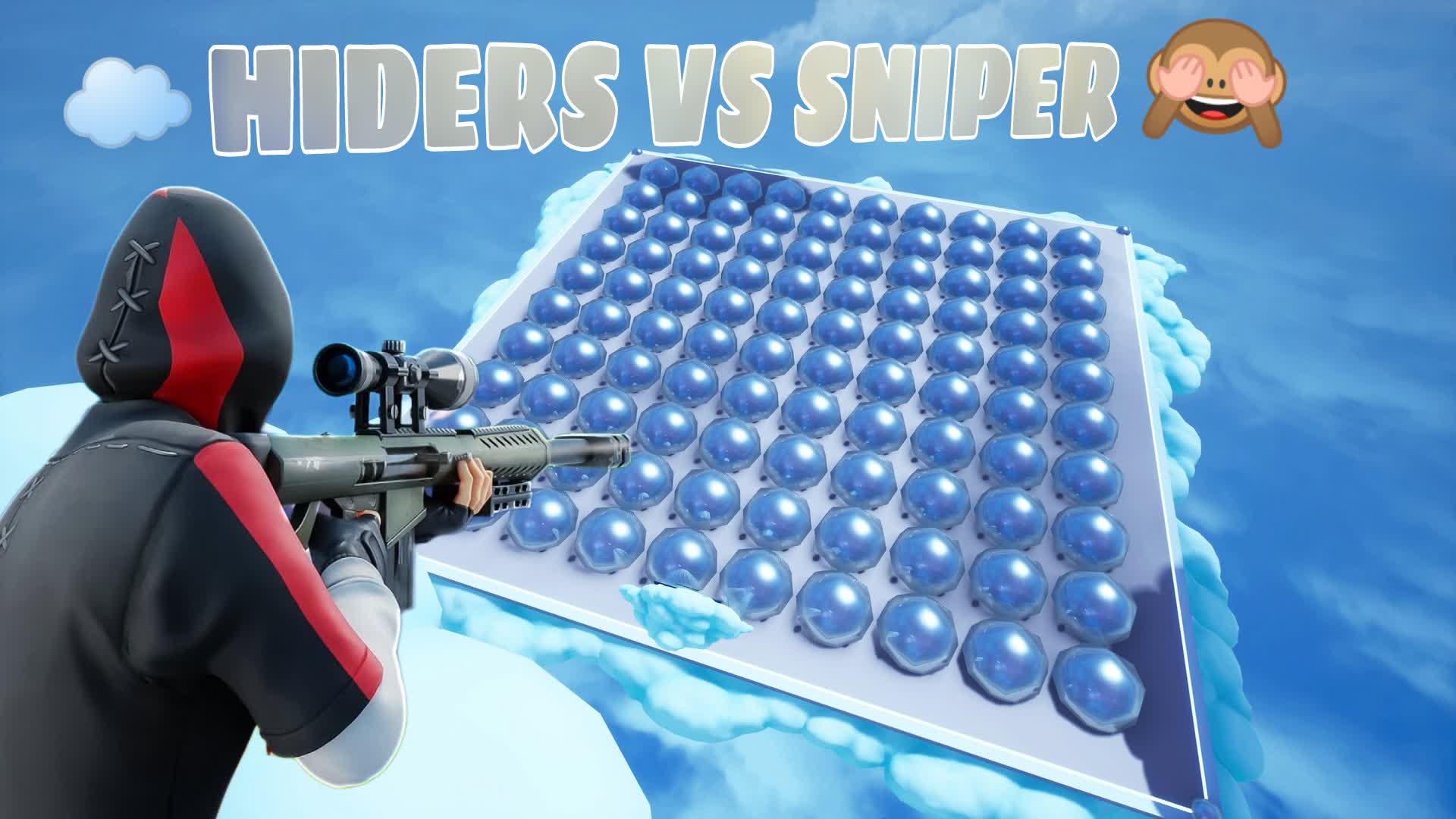 【注目の島】☁️ HIDERS VS SNIPER 🙈