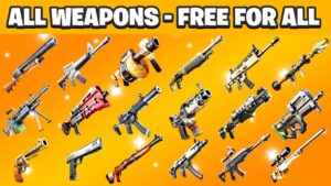 【注目の島】🌤️FREE FOR ALL - ALL WEAPONS & ITEMS🌤️