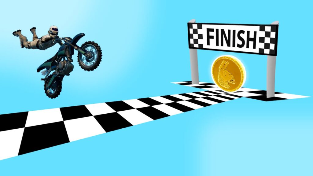 【注目の島】Obby on a Bike Fortnite! 🏁