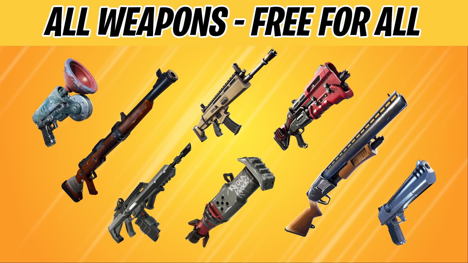 【注目の島】All Weapons - Free For All