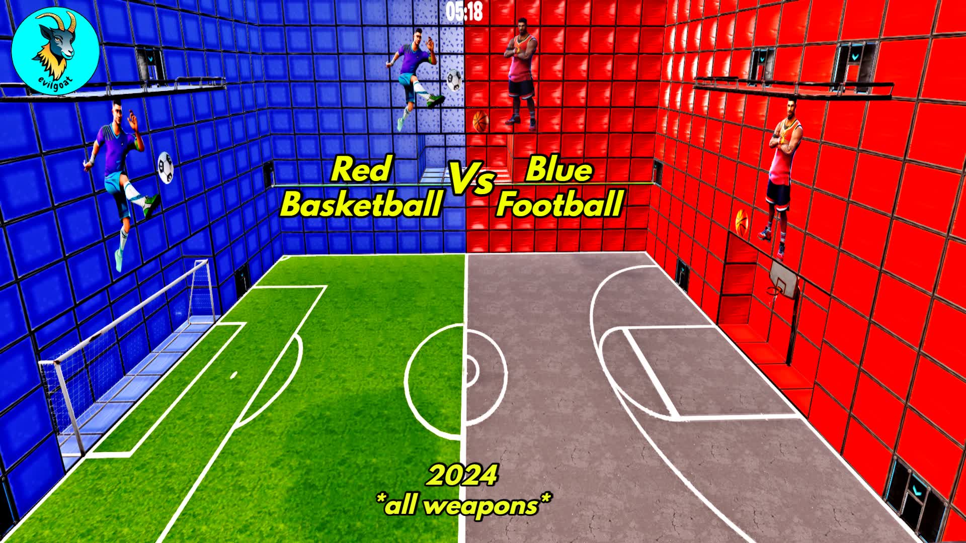 【注目の島】Red vs Blue - Basketball & Football