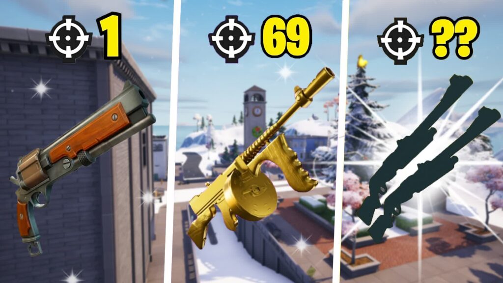 【注目の島】❄️WINTERFEST TILTED GUN GAME😍