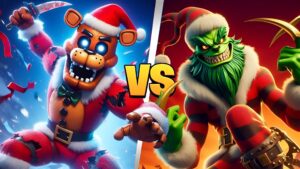 【注目の島】🎅CRAZY FNAF VS GRINCH❄️
