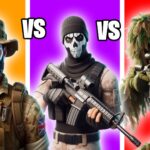 【注目の島】Cpt. Price vs Ghost vs Ghillie