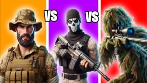 【注目の島】Cpt. Price vs Ghost vs Ghillie