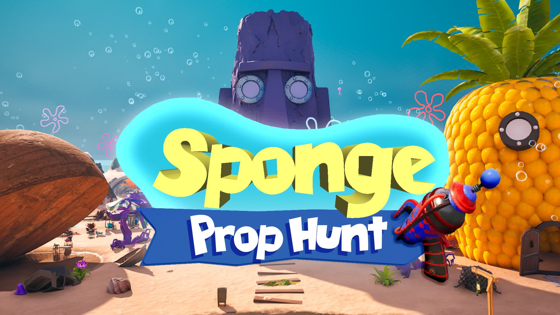 【注目の島】🧽Sponge Prop Hunt