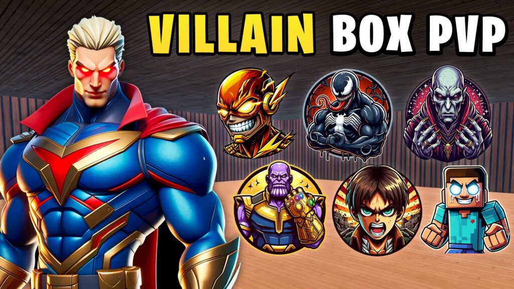 【注目の島】SUPER VILLAIN BOX PVP📦