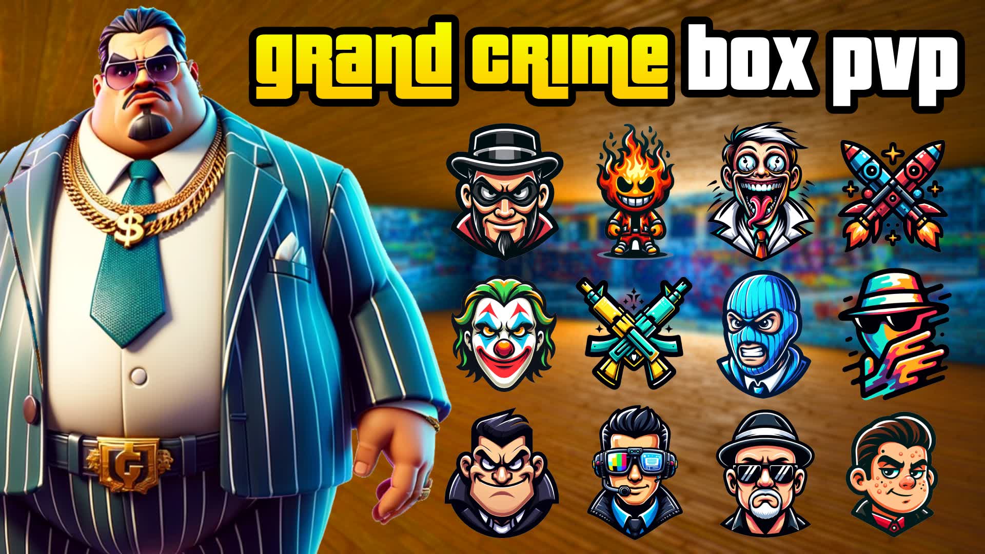 【注目の島】GRAND CRIME BOX PVP📦