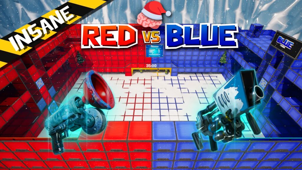 【注目の島】🎄 INSANE RED VS BLUE 🔴🔵
