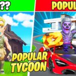 【注目の島】📸 POPULAR TYCOON ✨