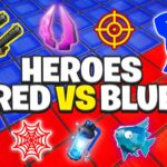 【注目の島】🦸♂️HEROES RED VS BLUE
