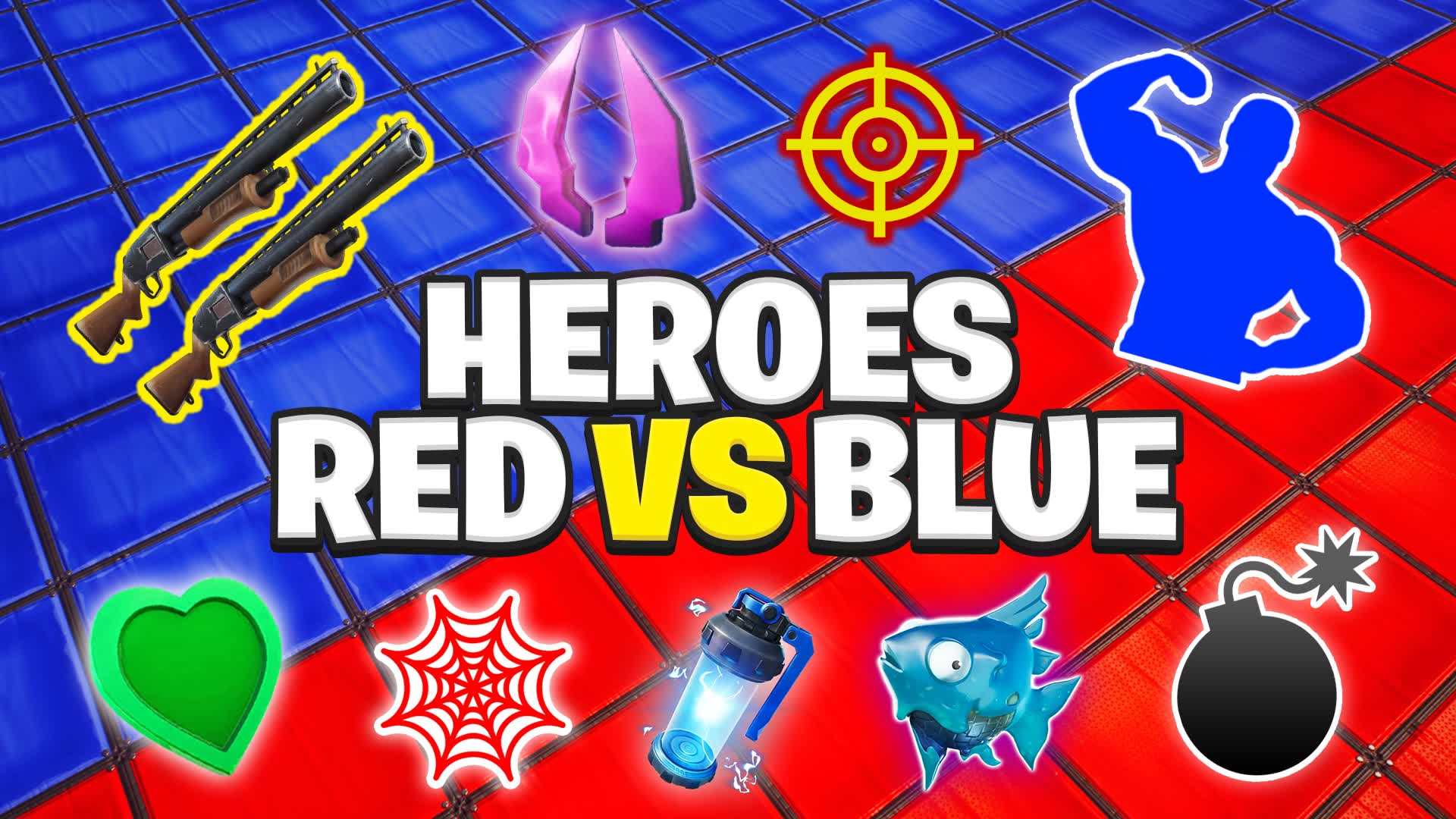 【注目の島】🦸‍♂️HEROES RED VS BLUE