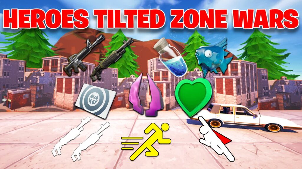 【注目の島】🦸 HEROES TILTED ZONE WARS ⭐