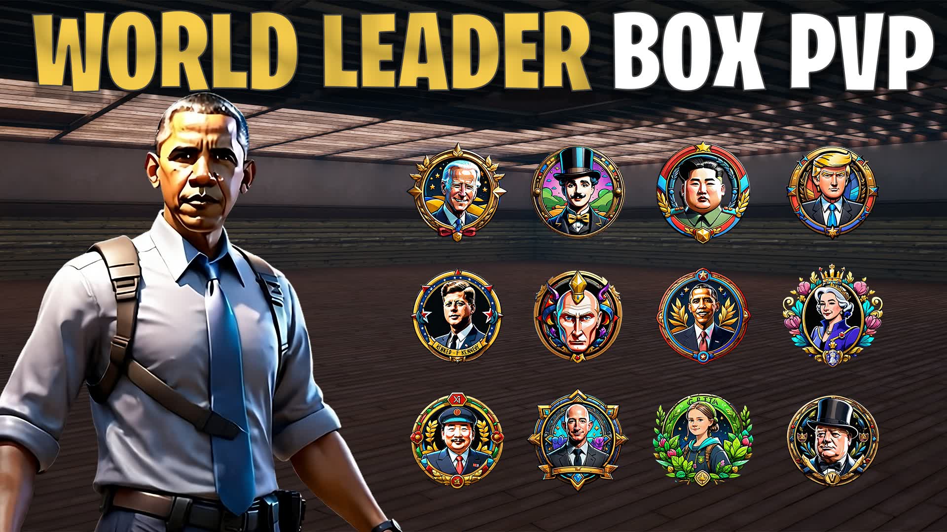 【注目の島】🦅 WORLD LEADER BOX PVP 📦