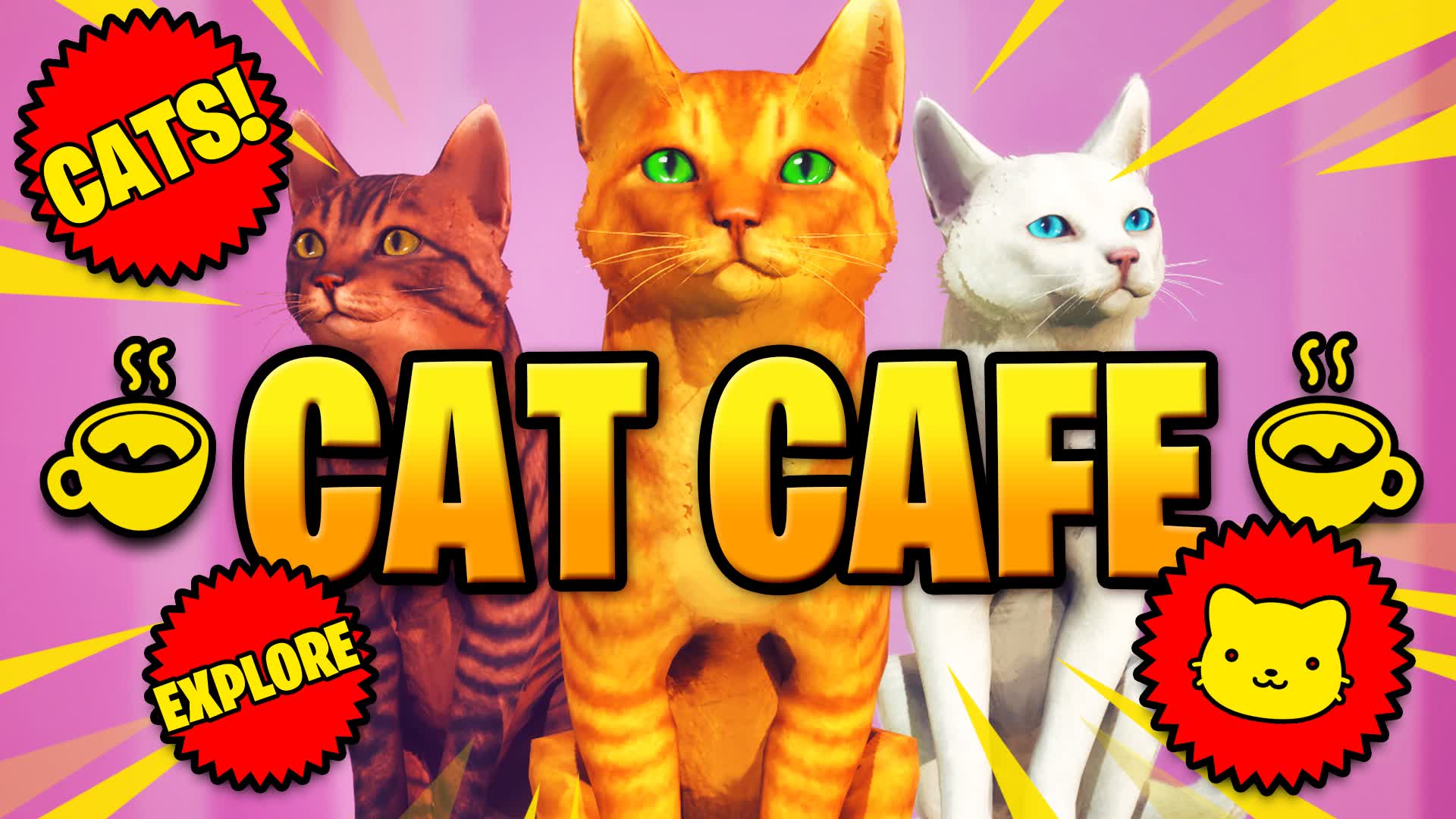【注目の島】😻 Cat Cafe 😻
