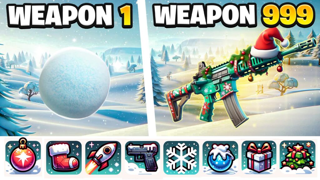 【注目の島】🎅 XMAS GUN GAME 🎁