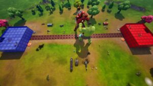 【注目の島】Red Vs Blue Live Zone Wars BoxFight PVP