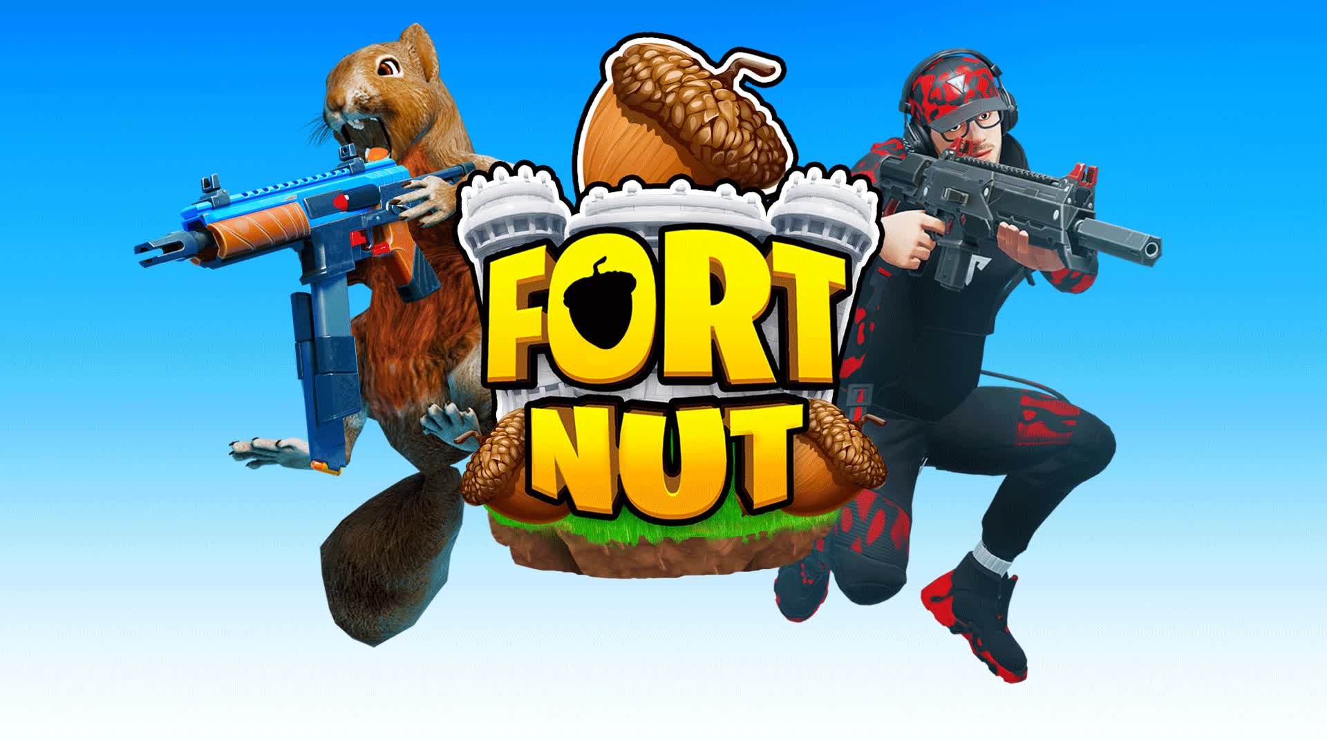 【注目の島】🥜 FORTNUT - GUN GAME! 🔫