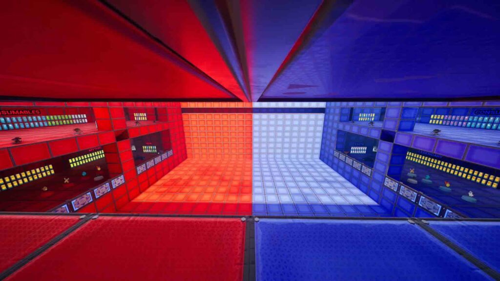 【注目の島】RED VS BLUE 🔴🔵 ALL WEAPONS