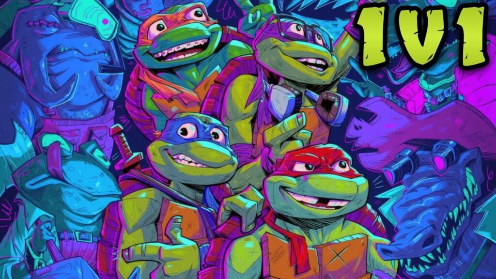 【注目の島】NINJA TURTLES 1V1🐢