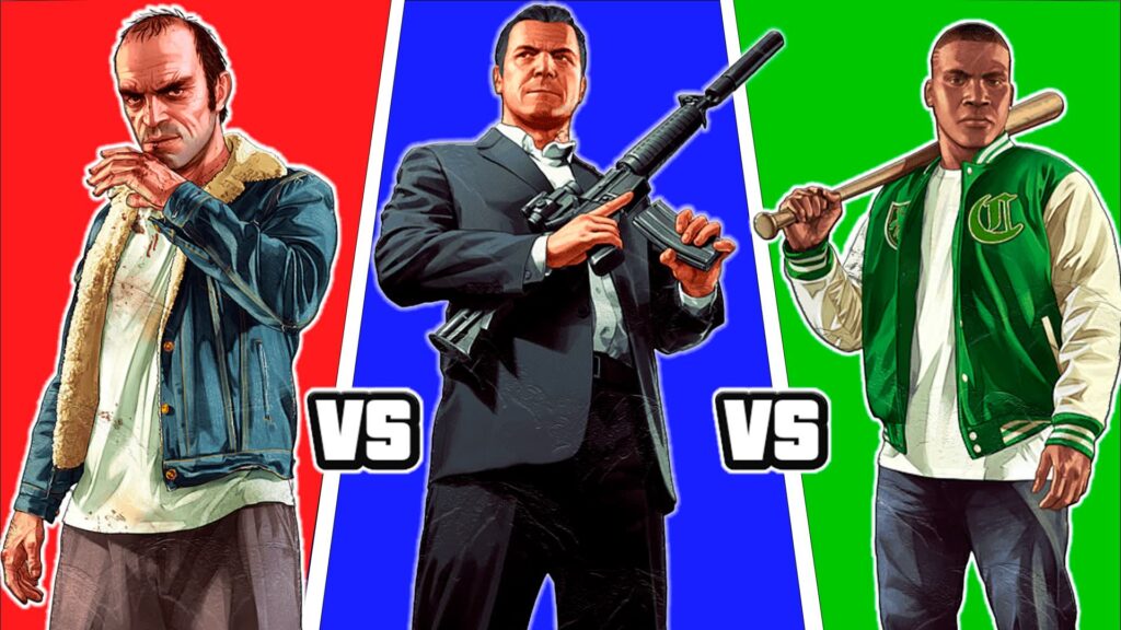 【注目の島】🔫 MICHAEL VS FRANKLIN VS TREVOR 🔥