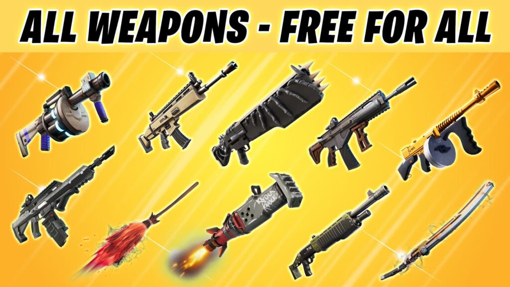 【注目の島】FREE FOR ALL - ALL WEAPONS OG