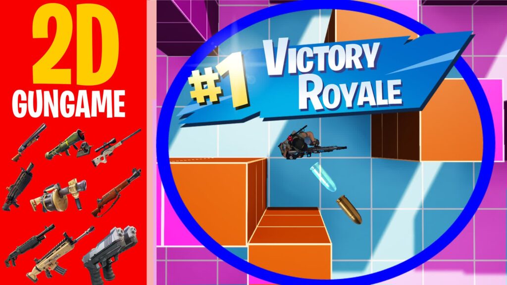 【注目の島】👑 2D GUNGAME 💥ONE SHOT💥