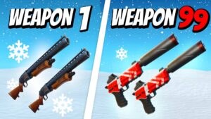 【注目の島】❄️GUN GAME💥ONE SHOT