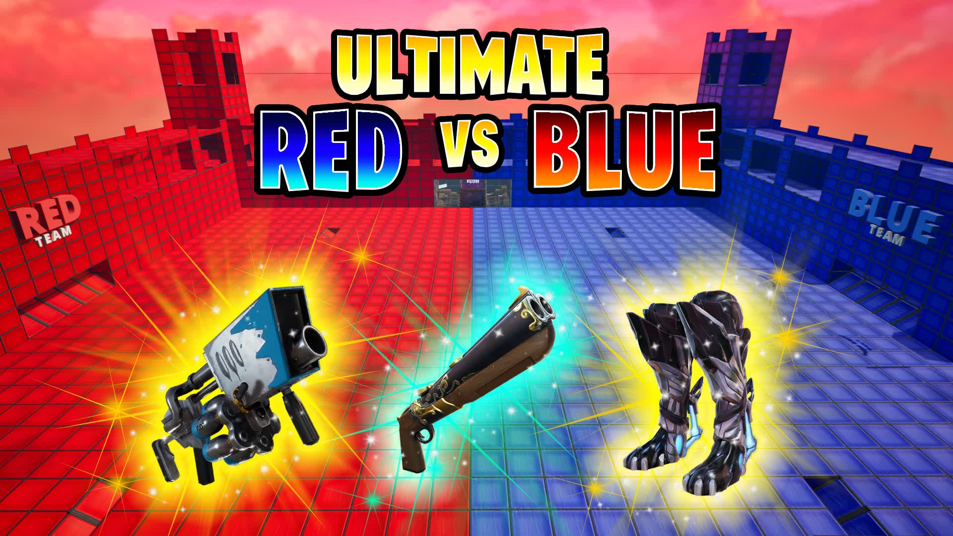 【注目の島】ULTIMATE RED VS BLUE 🔴🔵