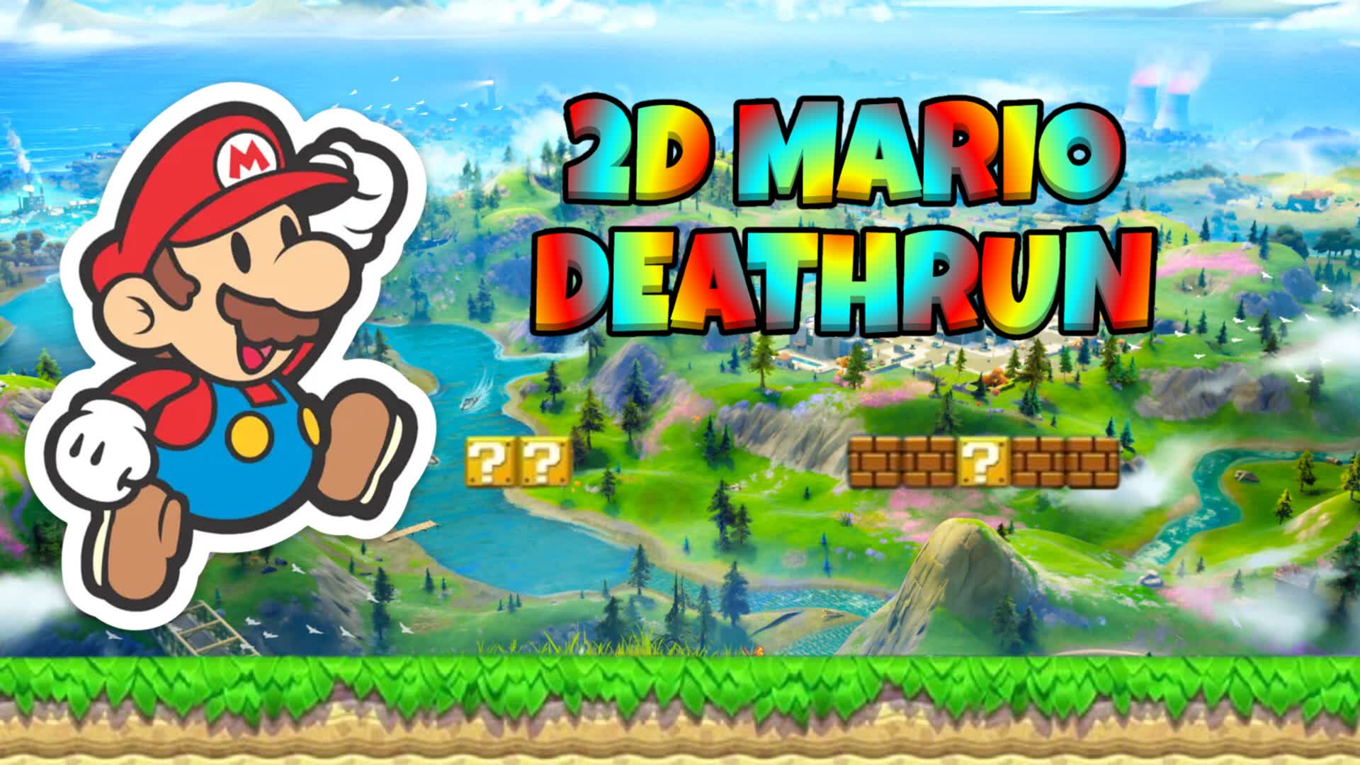 【注目の島】🍄 2D Mario Deathrun 🍄