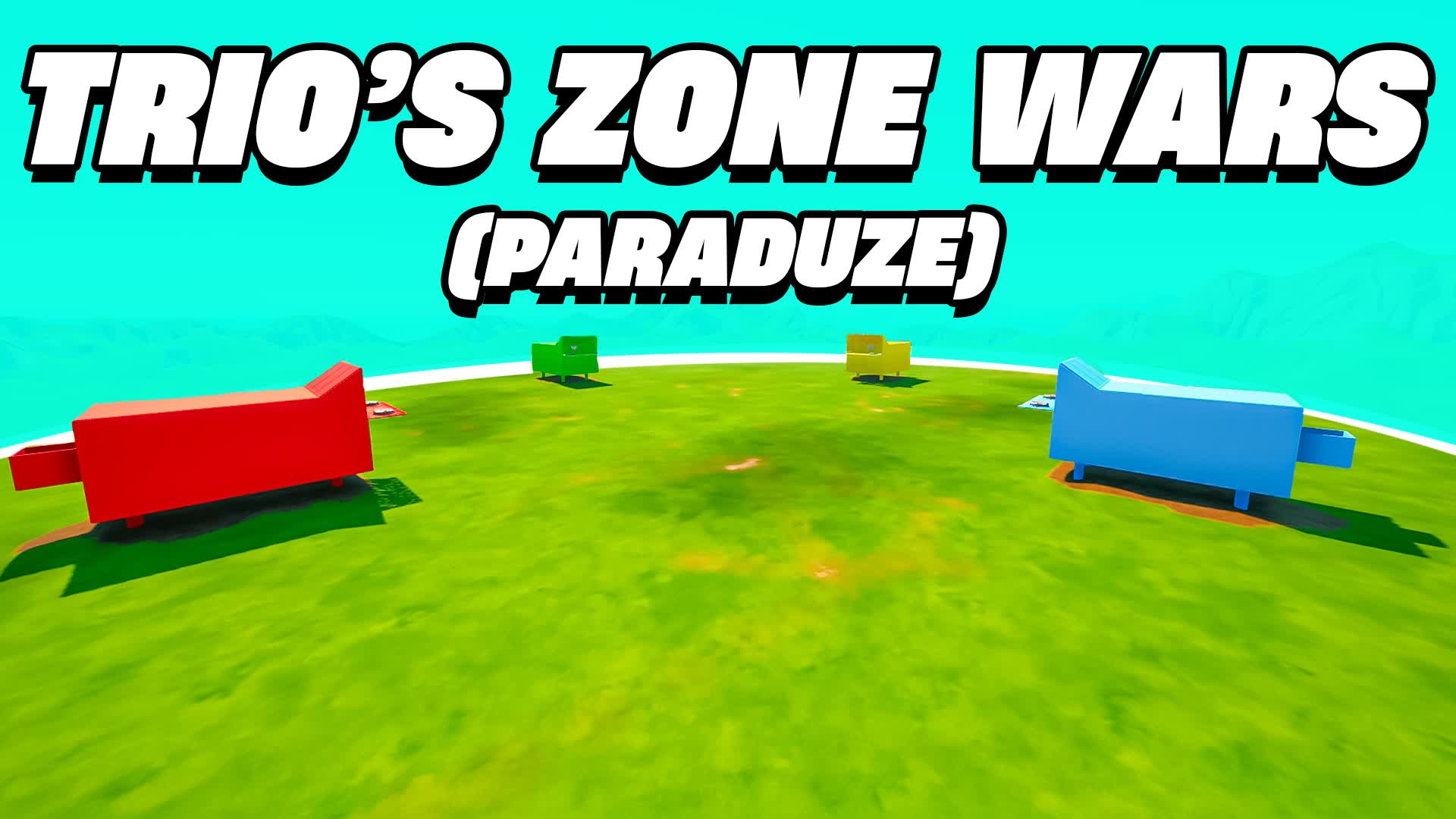 【注目の島】Trio's Zone Wars (Paraduze)🌀