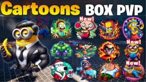 【注目の島】🍉CARTOONS BOX PVP📦