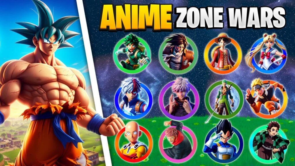 【注目の島】💢 ANIME ZONE WARS 💢