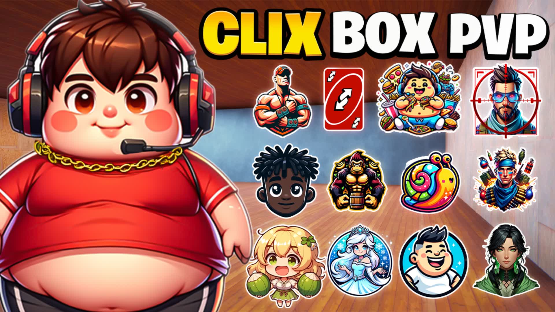 【注目の島】🐷CLIX BOX PvP📦