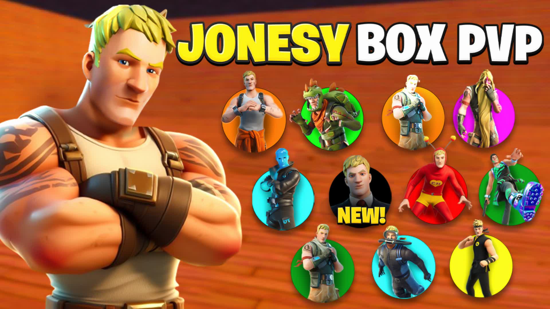 【注目の島】👱🏼‍♂️JONESY BOX PVP 📦