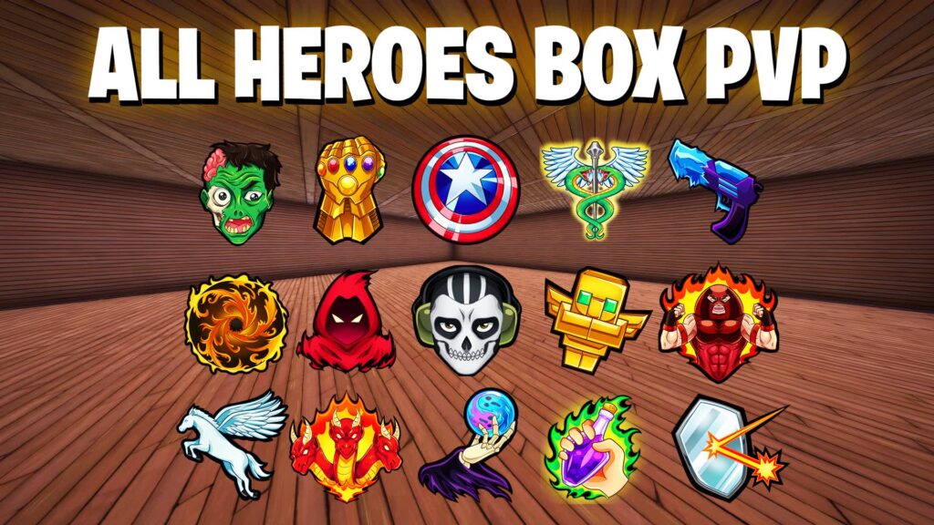 【注目の島】🦸 ALL HEROES BOX PVP 📦