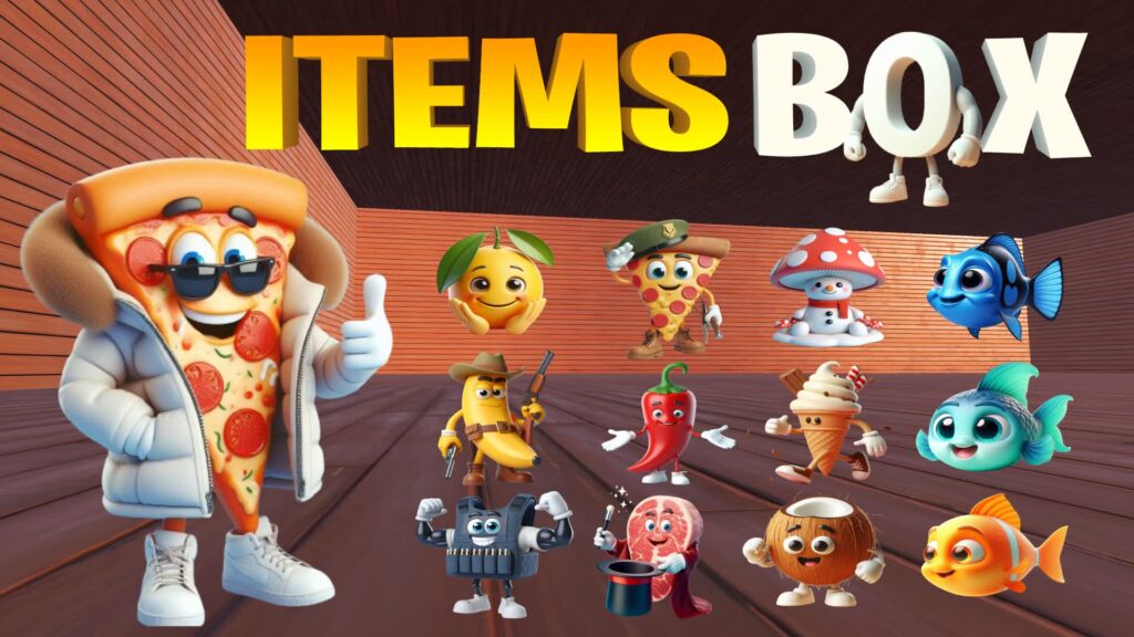 【注目の島】🍕ITEMS BOX PVP📦