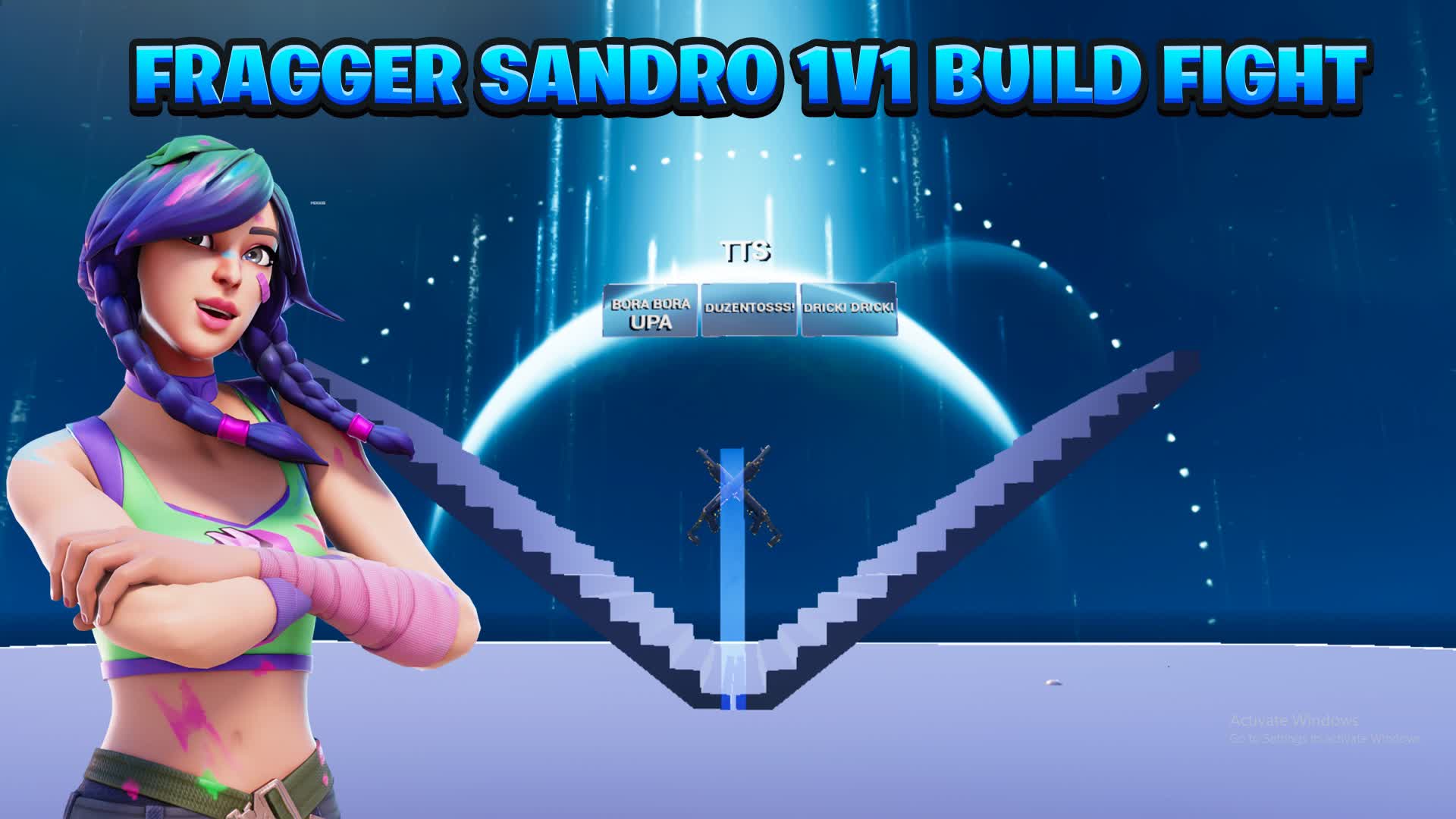 【注目の島】FRAGGER SANDRO 1V1 BUILD FIGHT